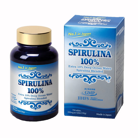 Spirulina 100% with 10% Deep Ocean Water